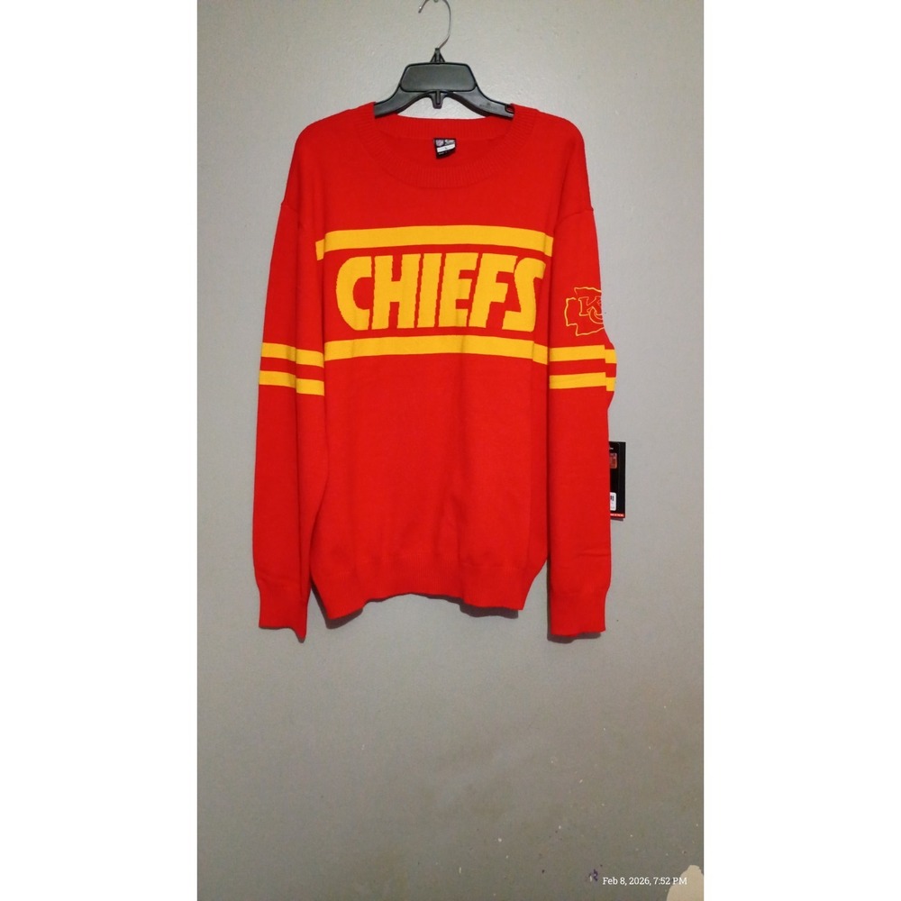 Ultra GAME NFL‎ Kansas City Chiefs Red Sweater Size L Team Apparel